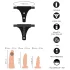 You2Toys - set dildo indossabile - effetto pelle - colore naturale