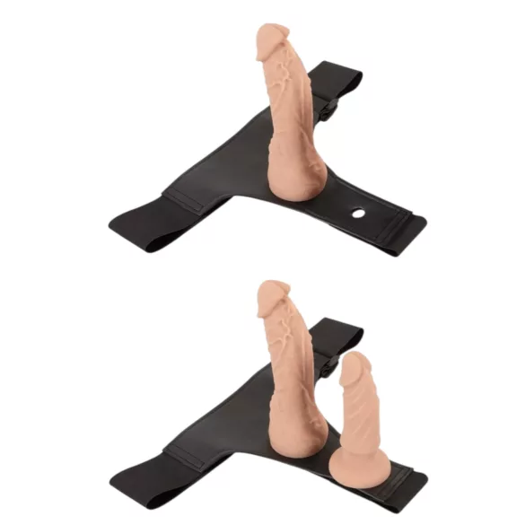You2Toys - set dildo indossabile - effetto pelle - colore naturale