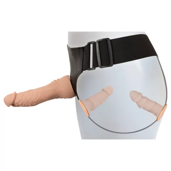 You2Toys - set dildo indossabile - effetto pelle - colore naturale