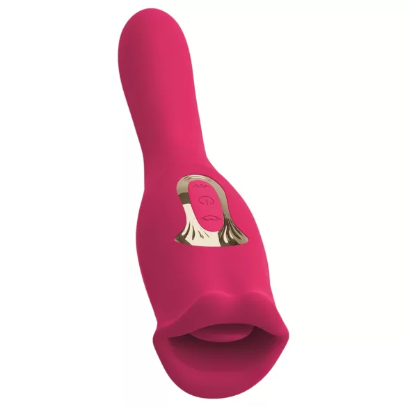 You2Toys - vibratore doppia funzione con lingua - silicone rosa