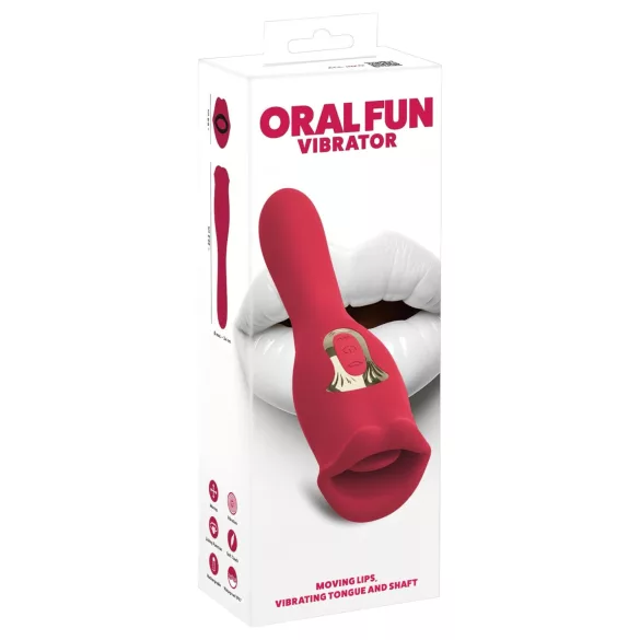 You2Toys - vibratore doppia funzione con lingua - silicone rosa
