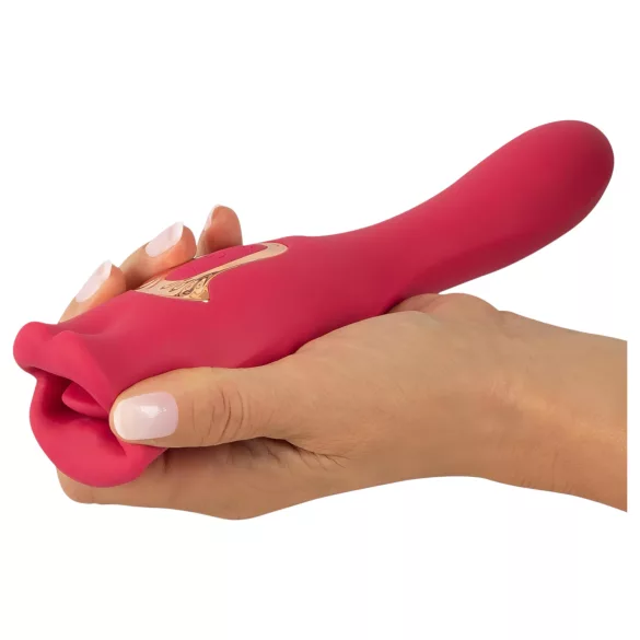 You2Toys - vibratore doppia funzione con lingua - silicone rosa