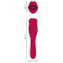 You2Toys - Vibratore 2in1 con lingua (rosa)