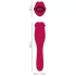 You2Toys - vibratore doppia funzione con lingua - silicone rosa