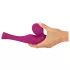 SMILE Special Wand - vibratore massaggiatore ricaricabile - silicone rosa