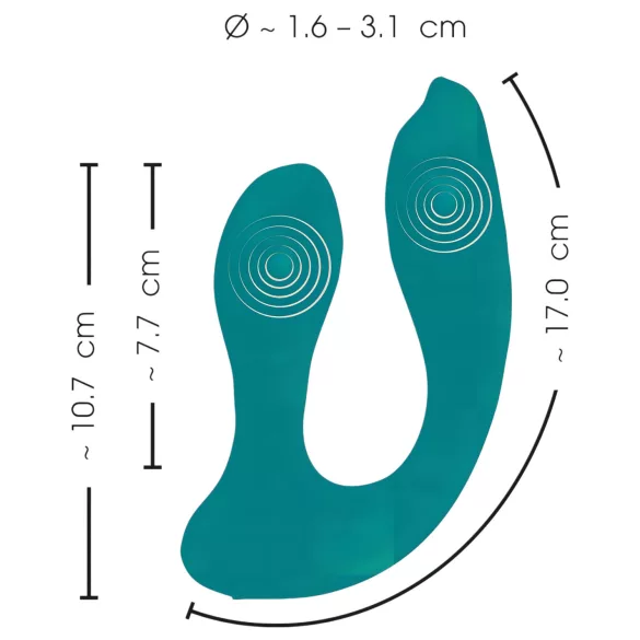 Couples Choice - vibratore indossabile per coppia