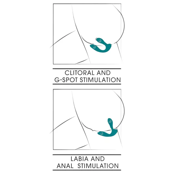 Couples Choice - vibratore indossabile per coppia