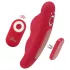 Smile - vibratore per slip wireless ricaricabile - rosso
