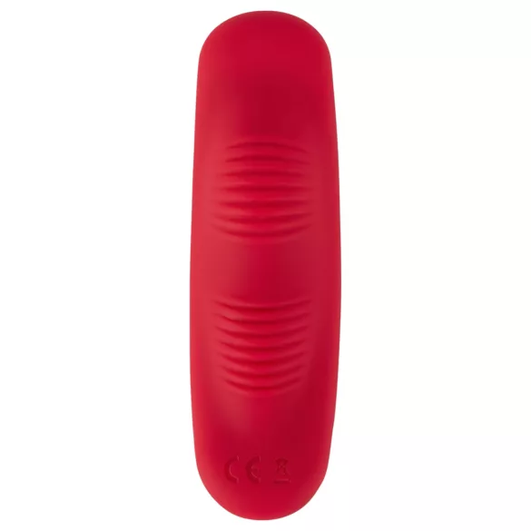 Smile - vibratore per slip wireless ricaricabile - rosso