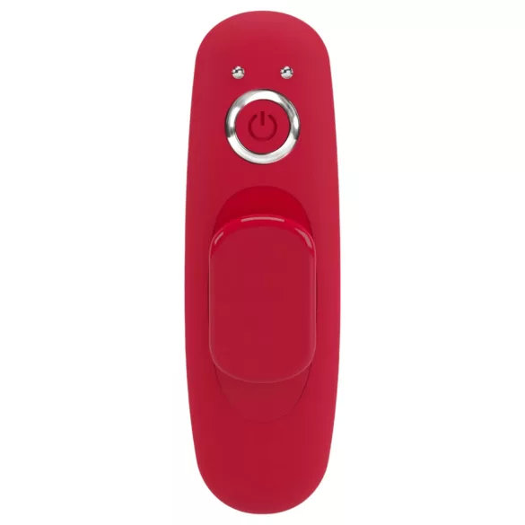 Smile - vibratore per slip wireless ricaricabile - rosso