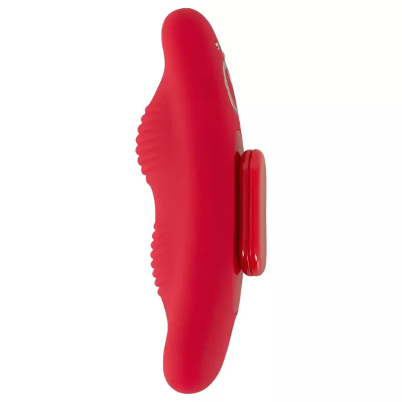 Smile - vibratore per slip wireless ricaricabile - rosso