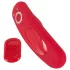 Smile - vibratore per slip wireless ricaricabile - rosso