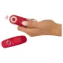 Smile - vibratore per slip wireless ricaricabile - rosso