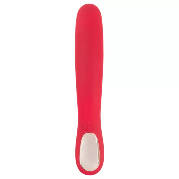 Smile Thumping Rabbit - vibratore ricaricabile 3 motori - silicone rosso