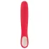 Smile Thumping Rabbit - vibratore ricaricabile 3 motori - silicone rosso