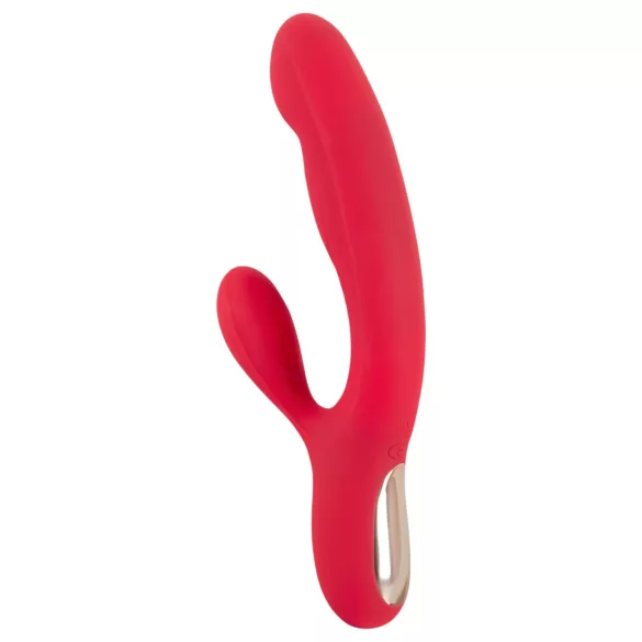 Smile Thumping Rabbit - vibratore ricaricabile 3 motori - silicone rosso
