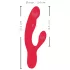 Smile Thumping Rabbit - vibratore ricaricabile 3 motori - silicone rosso