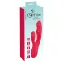 Smile Thumping Rabbit - vibratore ricaricabile 3 motori - silicone rosso