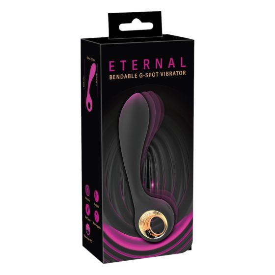 Eternal - Vibratore flessibile per il Punto-G (nero)