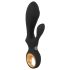 Eternal - Vibratore Nero con Braccio Stimolatore Clitorideo Gonfiabile