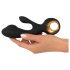 Eternal - Vibratore Nero con Braccio Stimolatore Clitorideo Gonfiabile
