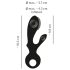 Eternal - Vibratore Nero con Braccio Stimolatore Clitorideo Gonfiabile