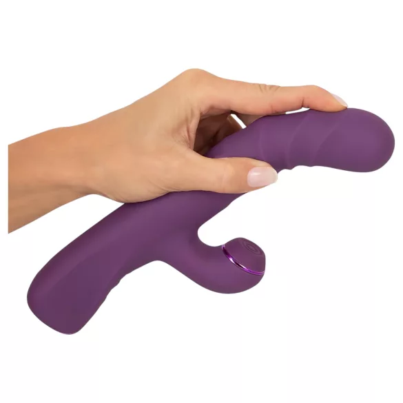 Javida - vibratore rabbit 3 in 1 - silicone viola