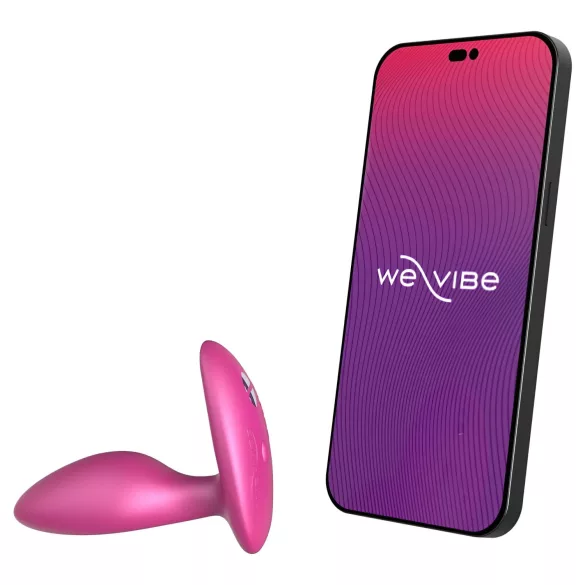 We-Vibe Ditto+ - Vibratore anale controllato tramite app (rosa)