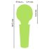 You2Toys Mini Wand - Massaggiatore vibrante ricaricabile (verde)