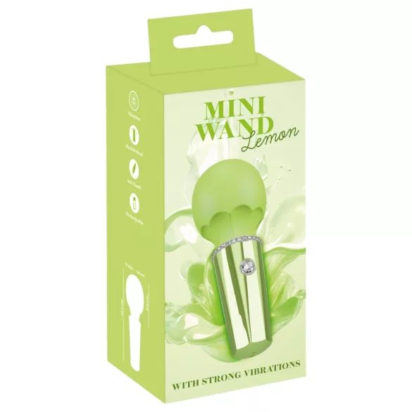 You2Toys Mini Wand - vibratore massaggiante ricaricabile (verde)