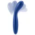 Smile - vibratore punto G flessibile - silicone blu