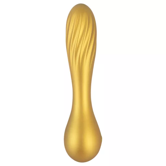 Sweet Smile - Mini vibratore Metallic Vibe (giallo)