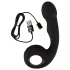 Black Velvets - Vibratore punto G e P - silicone nero