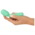Cuties - mini vibratore massaggiatore - silicone menta
