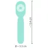 Cuties - mini vibratore massaggiatore - silicone menta