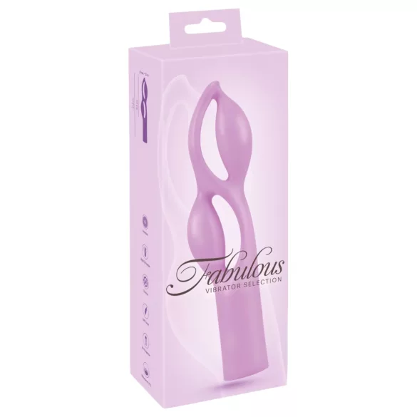 You2Toys Fabulous - vibratore a doppio motore (viola)