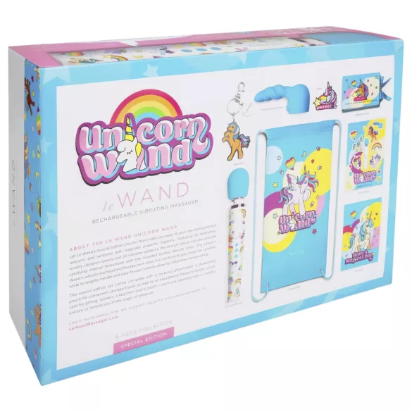 le Wand Unicorn - vibratore massaggiante set - multicolore