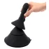 The Cowgirl Cone - macchina del sesso premium controllata tramite app - con 2 accessori intercambiabili, 20 modalità di vibrazione (nero)