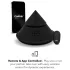 The Cowgirl Cone - macchina del sesso premium controllata tramite app - con 2 accessori intercambiabili, 20 modalità di vibrazione (nero)