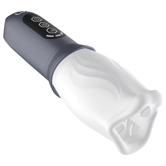 LUX Active First Class - masturbatore automatico rotante - bianco grigio