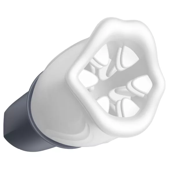 LUX Active First Class - masturbatore automatico rotante - bianco grigio