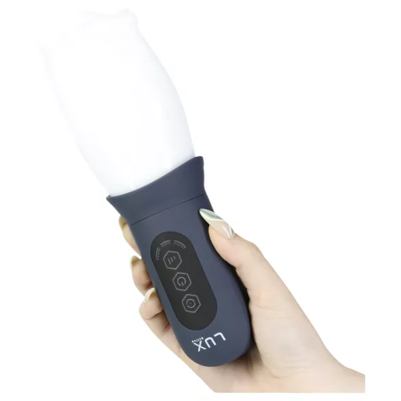 LUX Active First Class - masturbatore automatico rotante - bianco grigio