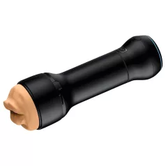   Kiiroo PowerBlow - masturbatore orale maschile - bocca Victoria June - nero