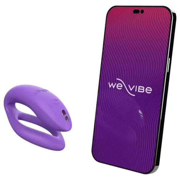 We-Vibe Sync O - vibratore coppia ricaricabile con app - silicone viola