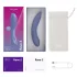 We-Vibe Rave 2 - vibratore per il punto G controllato tramite app (blu)