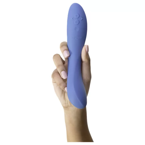 We-Vibe Rave 2 - vibratore per il punto G controllato tramite app (blu)