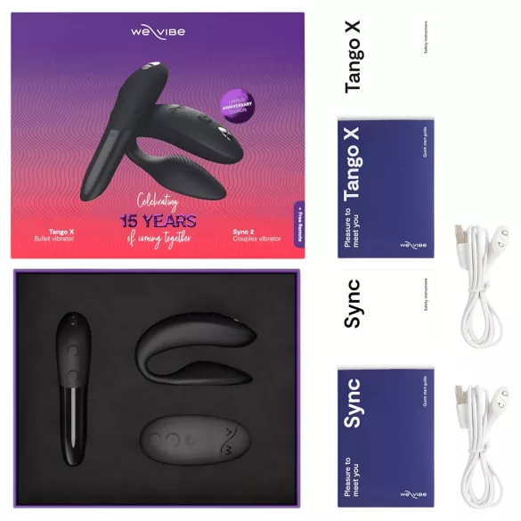 We-Vibe Collection - vibratore per coppia set - nero