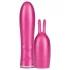 Durex Tease & Vibe - vibratore mini con stimolatore clitorideo a coniglio - rosa