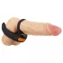 Rebel - anello vibrante pene e testicoli - vibrazione - nero