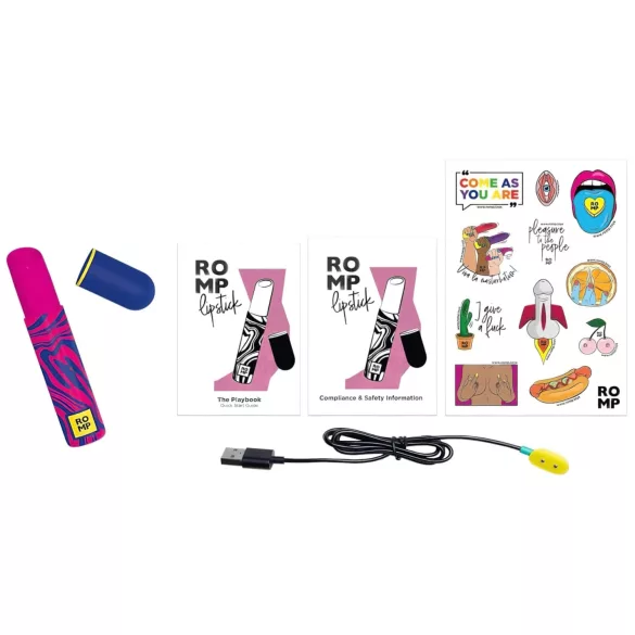 ROMP - stimolatore clitorideo a onde d’aria ricaricabile - rosa